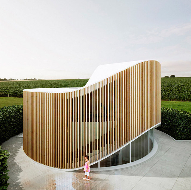 Дом как дерево: арт-резиденция от архитекторов Penda (фото 1)