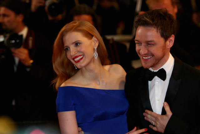 Джессика Честейн и Джеймс МакЭвой Джессика Честейн и Джеймс МакЭвой