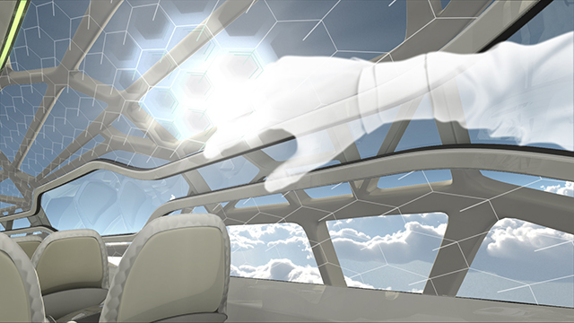 Массажные кресла и панорамные окна: Airbus представил самолеты будущего (фото 4)