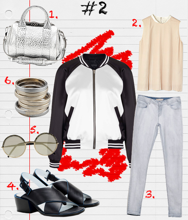 Одна вещь — 3 образа: летний бомбер TopShop (фото 2)