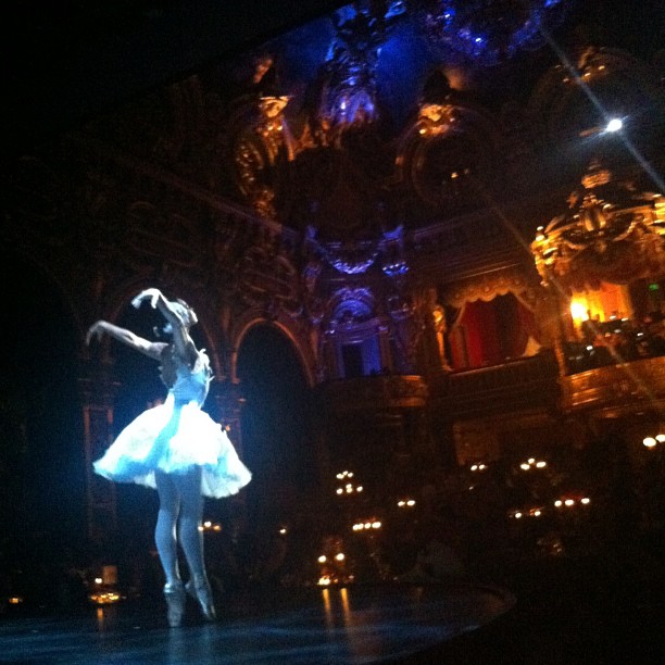Выступление примы-балерины Дианы Вишневой