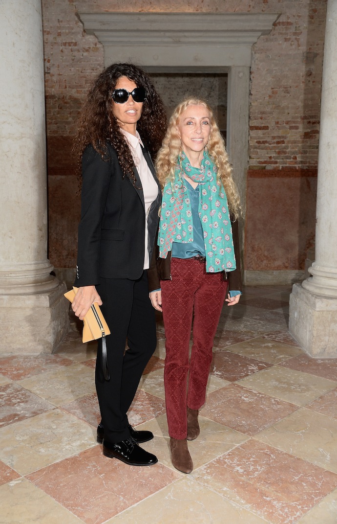 Афеф Джнифен и Франка Соццани 