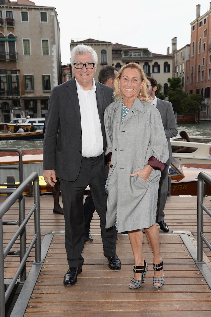 Патрицио Бертелли и Миучча Прада