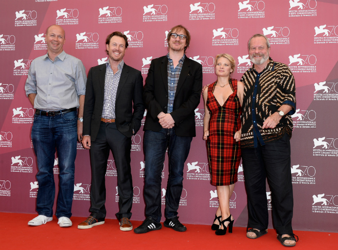 Николя Картье, Дин Занук, Дэвид Тьюлис, Мелани Тьерри и Терри Гиллиам