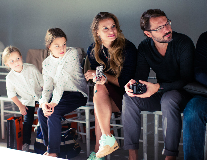 Анастасия и Сергей Рябцовы с детьми