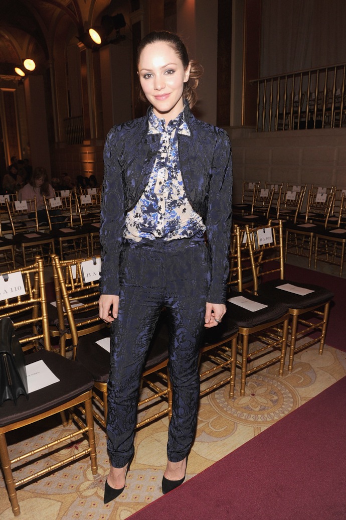 Гости показов: DVF, Zac Posen, Joanna Mastroianni (фото 8)