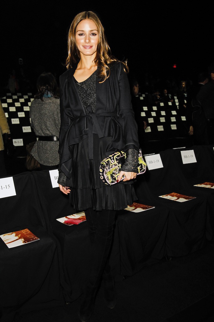 Гости показов: DVF, Zac Posen, Joanna Mastroianni (фото 1)