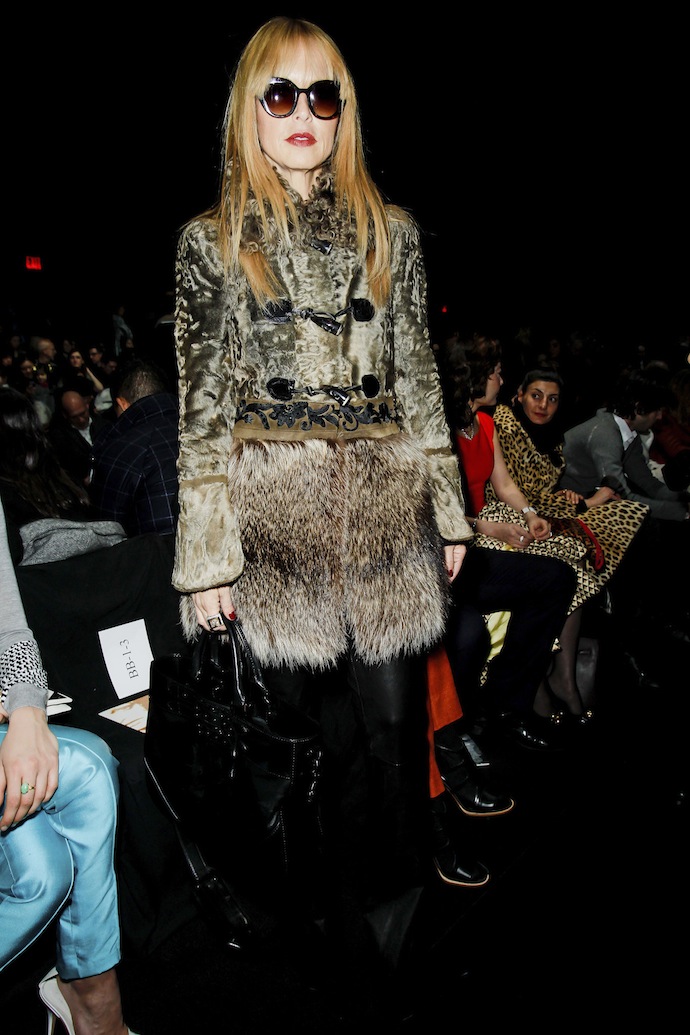 Гости показов: DVF, Zac Posen, Joanna Mastroianni (фото 6)