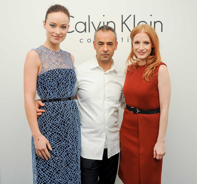 Гости показа Calvin Klein Collection в Нью-Йорке