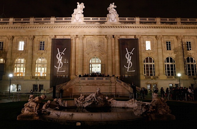 Paris FW: гости показа Saint Laurent (фото 1)