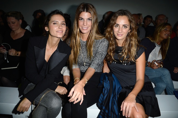 Виржини Ледуайен, Бьянка Брандолини и Алексия Нидзельски Виржини Ледуайен, Бьянка Брандолини и Алексия Нидзельски