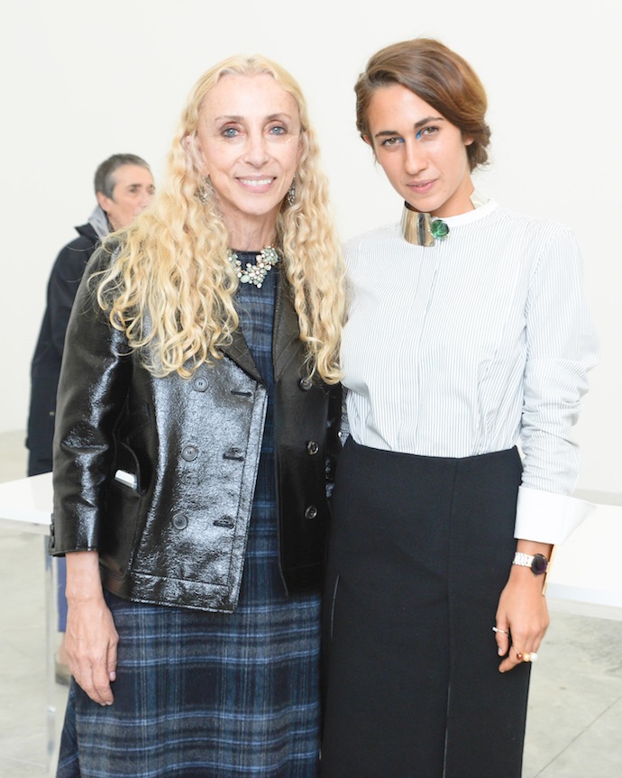 Франка Соццани и Дельфина Делеттре