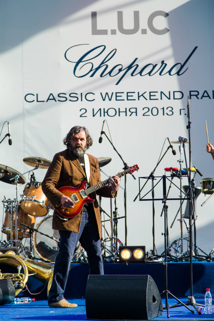 Эмир Кустурица со своей рок-группой The No Smoking Orchestra 