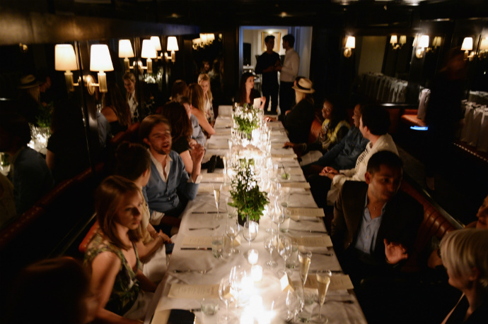 Ужин в честь новой коллекции Casadei Resort 2014 Ужин в честь новой коллекции Casadei Resort 2014