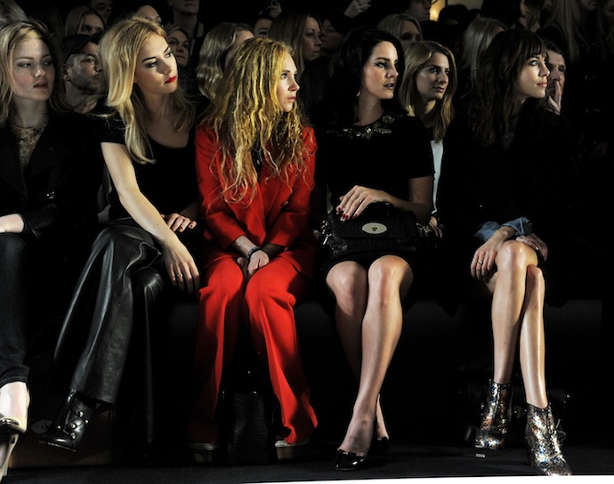 Неделя моды в Лондоне: гости показа Mulberry (фото 2)