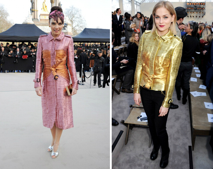 Неделя моды в Лондоне: гости Burberry Prorsum (фото 6)