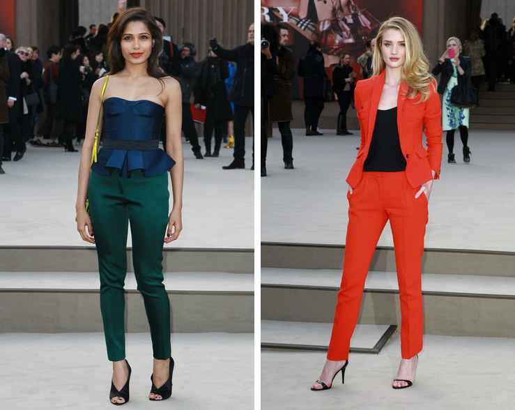 Неделя моды в Лондоне: гости Burberry Prorsum (фото 5)