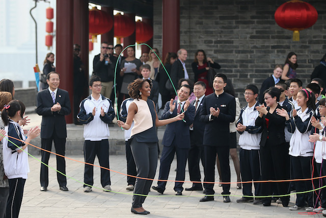 Мишель Обама в Поднебесной (фото 3)