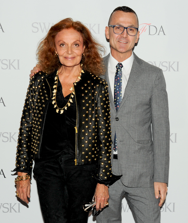 Диана Фон Фюрстенберг и Стивен Колб