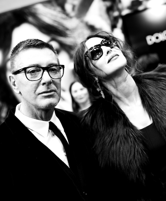 Моника Беллуччи на открытии корнера Dolce & Gabbana в ЦУМе (фото 3)