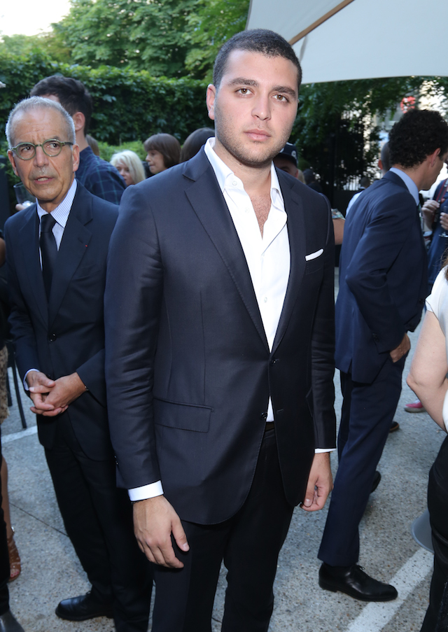 Эли Сааб-младший Коктейль в честь победителей ANDAM Fashion Award в Париже (фото 7)