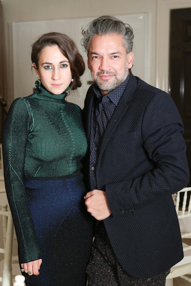 Дельфина Делеттре Фенди и Карлос Мота Дельфина Делеттре Фенди и Карлос Мота