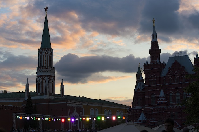 Закрытие "Фестиваля цветов" на Красной площади (фото 1)