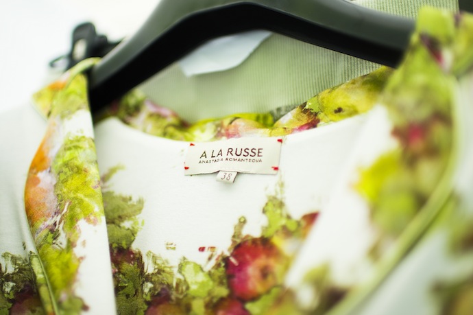 Backstage коллекции resort 2014 A La Russe Backstage коллекции resort 2014 A La Russe