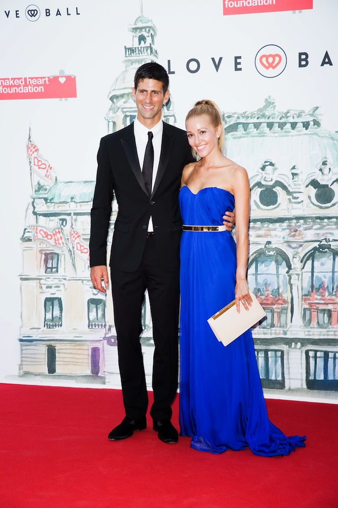 Новак Джокович и Елена Ристич