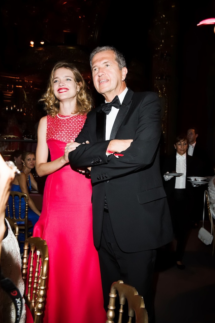 Наталья Водянова и Марио Тестино Наталья Водянова и Марио Тестино