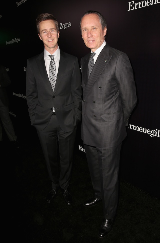 Эдвард Нортон и Джильдо Зенья Эдвард Нортон и Джильдо Зенья