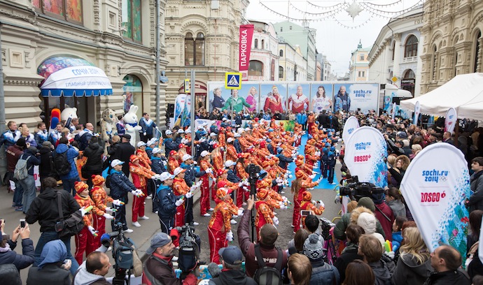 Главный универсальный магазин стал Главным Олимпийским магазином