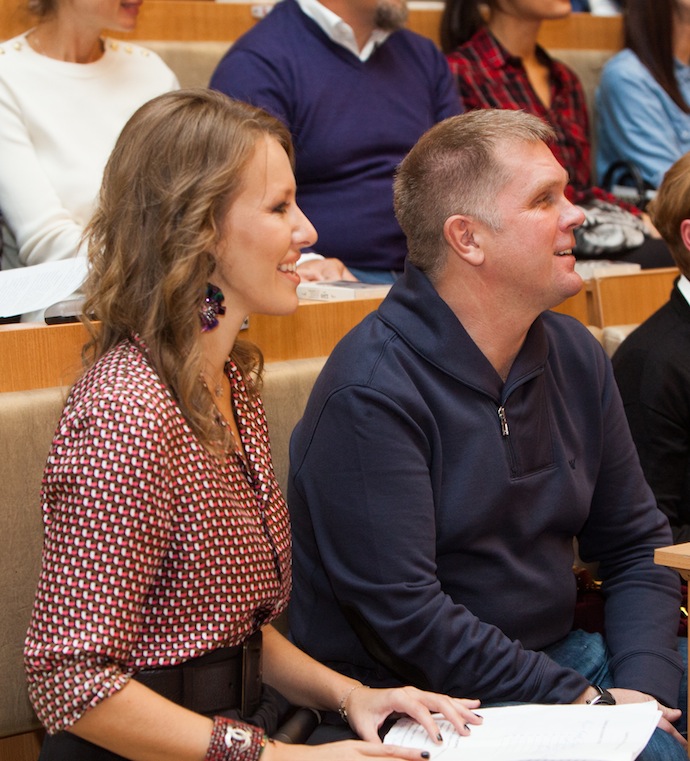 Ксения Собчак и Андрей Колесников