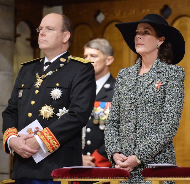 Принц Альберт и принцесса Каролина