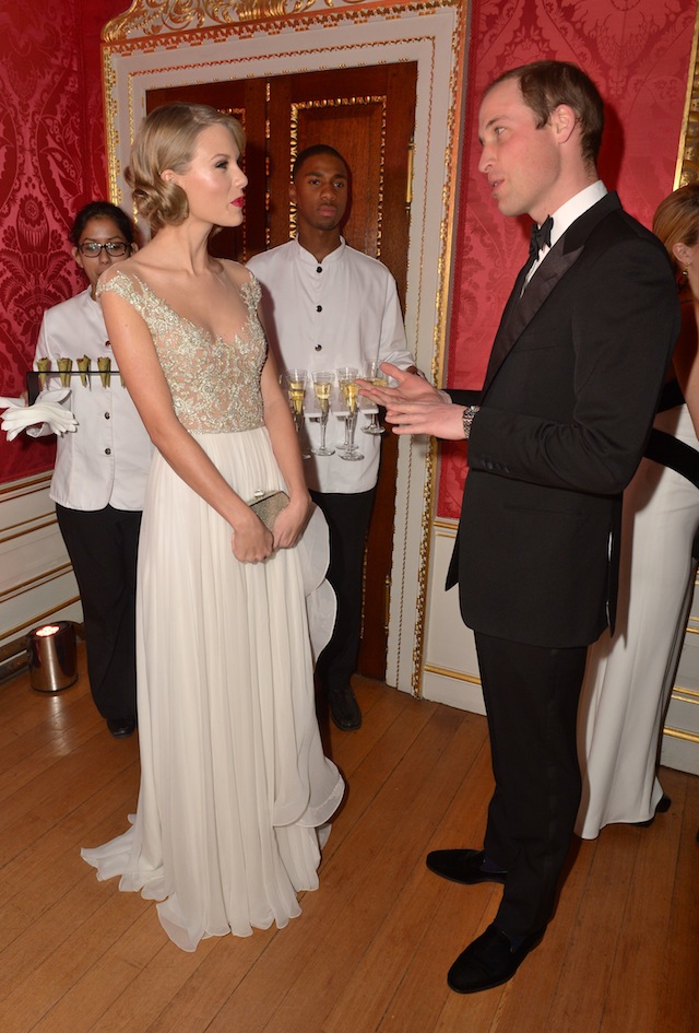 Тейлор Свифт и принц Уильям Тейлор Свифт и принц Уильям