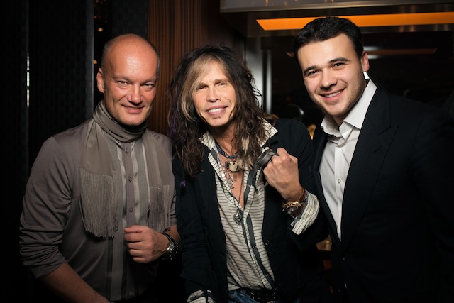 Итало Фонтана, Стивен Тайлер, Эмин Агаларов