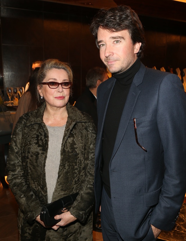 Катрин Денев и Антуан Арно