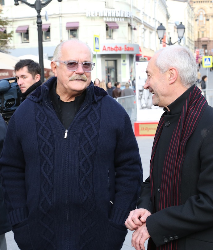 Никита Михалков и Евгений Герасимов
