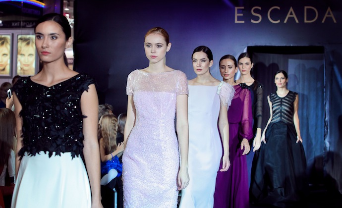 модный дом Escada устроил благотворительный коктейль