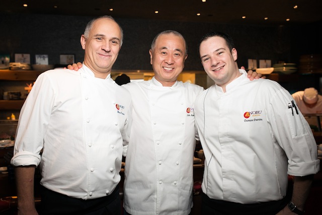 Эрве Курту, Нобуюки Матсухиса и Дэмиен Дювио