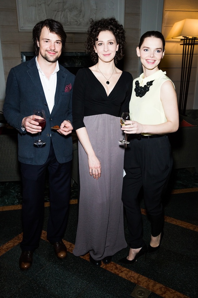 Данила Козловский, Ксения Раппопорт и Елизавета Боярская Данила Козловский, Ксения Раппопорт и Елизавета Боярская