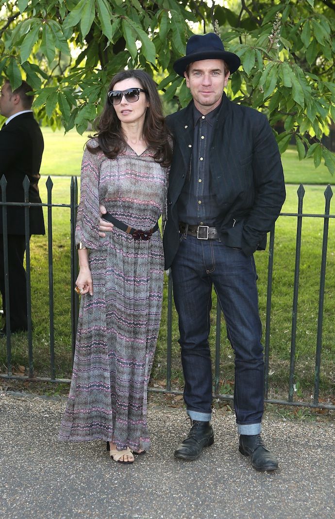 Юэн МакГрегор с супругой Евой Мавракис Юэн МакГрегор с супругой Евой Мавракис