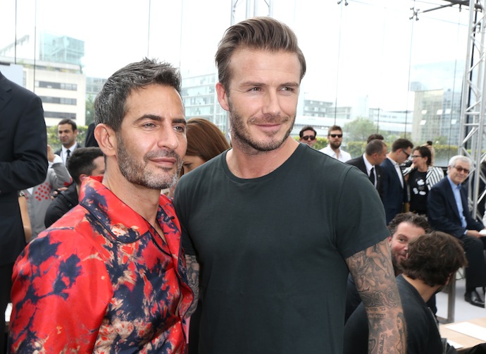 Марк Джейкобс и Дэвид Бекхэм Марк Джейкобс и Дэвид Бекхэм