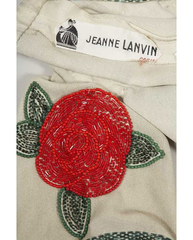 Логотип и вышивка 1927 года Lanvin рассекречивает архивы в честь своего 125-летия (фото 3)