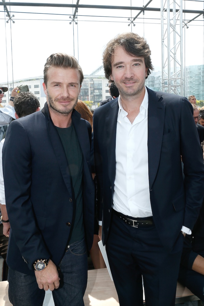 Дэвид Бекхэм и Антуан Арно Дэвид Бекхэм и Антуан Арно