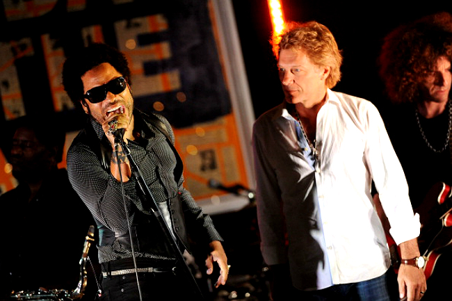 Лени Кравец и Джон Бон Джови