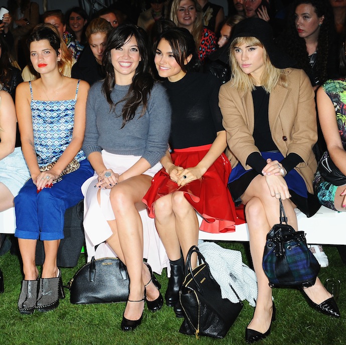 Пикси Гелдоф, Дэйзи Лоу,Саманта Баркс и Сьюки Уотерхаус