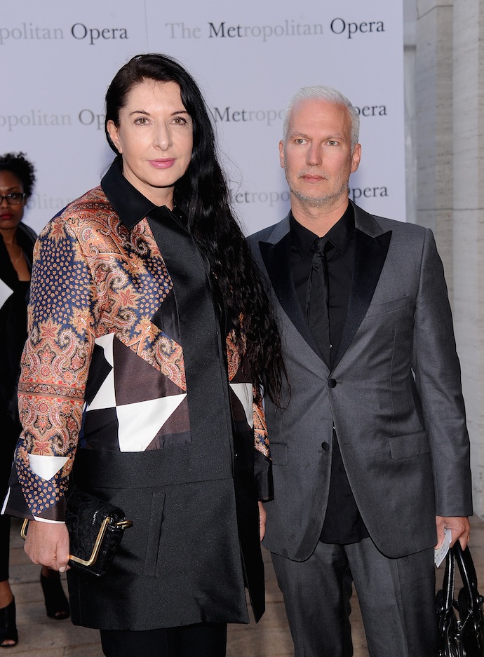 Марина Абрамович и Клаус Бизенбах Марина Абрамович и Клаус Бизенбах