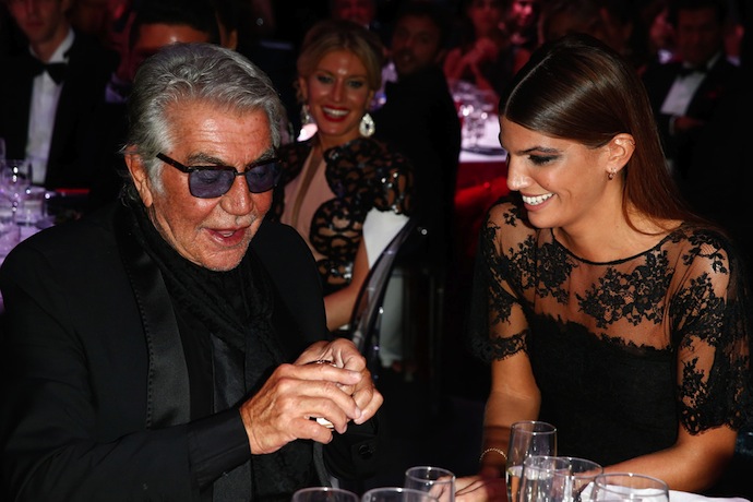 Роберто Кавалли и Бьянка Брандолини