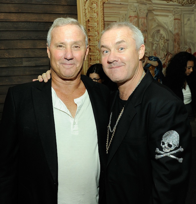 Ян Шрагер и Дэмиен Херст